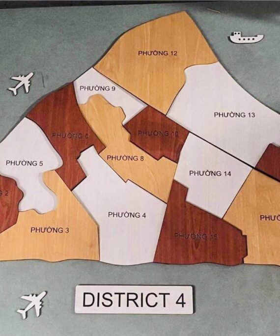 bản đồ gỗ quận 4